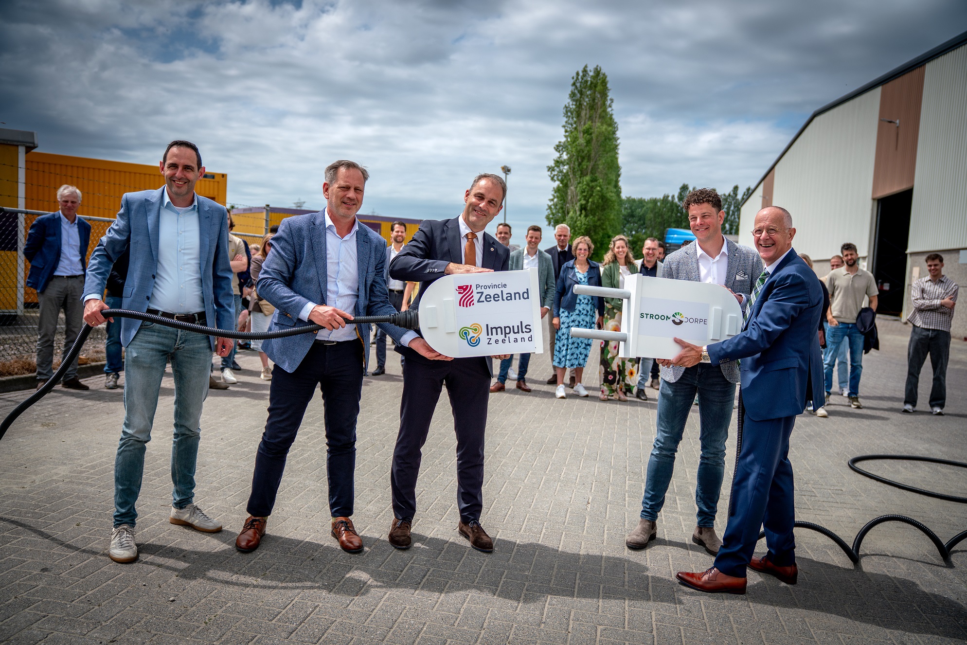 Opening Energieproject Stroomdorpe Sluiskil